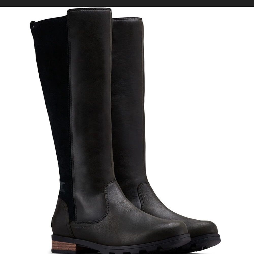 Sorel Emilie Tall Waterproof Boots | Black | Women’s 10.5